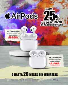 Promo Mixup: Hasta 25% de descuento en airpods o hasta 20 msi Imagen de la promo