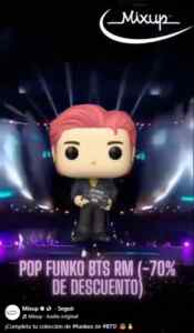Hasta 70% de descuento en Figuras Funko Pop en Mixup Imagen de la promo