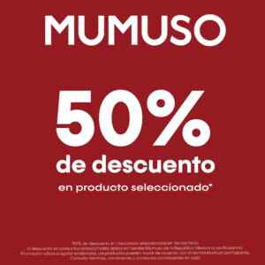 Promo Mumuso: Hasta 50% de descuento en productos participantes Imagen de la promo