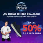 Noches Price Shoes: Hasta 50% de descuento