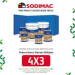 4x3 en pintura Sherwin Williams en Sodimac