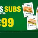 Promoción Subway 2026: Llévate 2 subs participantes de 15 cm a $99 o $119 Promoción Subway 2026: Llévate 2 subs participantes de 15 cm a $99 o $119