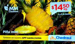 Martimiércoles Chedraui de frutas y verduras 3 y 4 de febrero 2026 Imagen de la promo