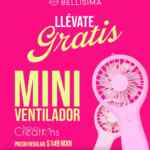 En Bellísima llévate un Mini Ventilador de Beauty Creations con compra mínima hoy
