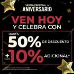 Promoción de Aniversario Bizzarro: hasta 50% de descuento + hasta 10 adicional Promoción de Aniversario Bizzarro: hasta 50% de descuento + hasta 10 adicional
