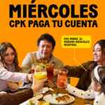 California Pizza Kitchen te bonifica el 100% de la cuenta para tu próxima visita los miércoles California Pizza Kitchen te bonifica el 100% de la cuenta para tu próxima visita los miércoles