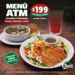 Menú A Tu Manera Chazz a $199 de lunes a jueves
