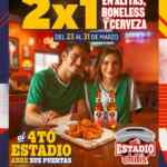 2x1 en Alitas, Boneless y Cervezas en Chili's del 23 al 31 de marzo 2026 2x1 en Alitas, Boneless y Cervezas en Chili's del 23 al 31 de marzo 2026