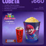 Combo Super Mario Galaxy Cinemex: Precio y qué incluye Combo Super Mario Galaxy Cinemex: Precio y qué incluye