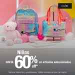 Promo Cloe: hasta 60% de descuento en niñas y equipaje seleccionados