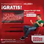 Venta Nocturna Office Depot: recibe cupón de $3,000 o Smart TV en compras de $10,999 Venta Nocturna Office Depot: recibe cupón de $3,000 o Smart TV en compras de $10,999