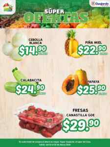 Ofertas Súper Guajardo frutas y verduras 3 al 5 de marzo 2026 Imagen de la promo