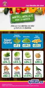 Ofertas Super Kompras Martes y Miércoles desde la Huerta frutas y verduras 31 de marzo y 1 de abril 2026 Imagen de la promo