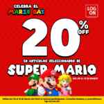 Mario Day LOGON: 20% de descuento en artículos seleccionados Mario Day LOGON: 20% de descuento en artículos seleccionados