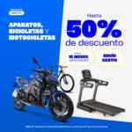 Hasta 50% de descuento en Aparatos de Ejercicio y Motos en la tienda online de Martí Hasta 50% de descuento en Aparatos de Ejercicio y Motos en la tienda online de Martí