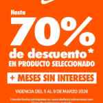 Hasta 70% de descuento + msi en Nike Factory Store