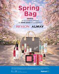 Promo Revlon: Spring Bag Gratis con compra mínima en Walmart Imagen de la promo
