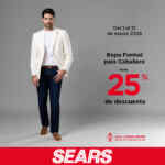 En Sears hasta 25% de descuento en Ropa formal para caballero