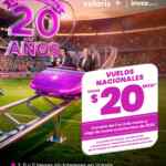 Aniversario Volaris: Vuelos nacionales desde $20 hoy Aniversario Volaris: Vuelos nacionales desde $20 hoy