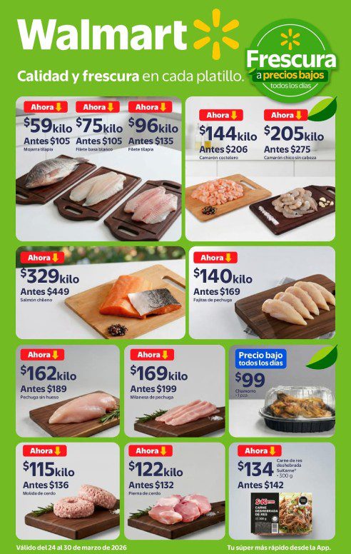 Martes de Frescura Walmart 24 de marzo: precios de frutas y verduras