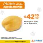 Ofertas Fin de semana Chedraui: 3x2, hasta 30% de bonificación y más al 27 de abril 2026