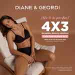 Promo Diane & Geordi: 4x3 en panties, bóxers y calcetines