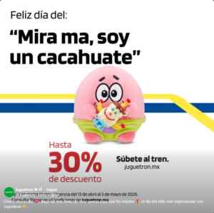 Día del Niño Juguetrón: Hasta 30% de descuento en Juguetes Imagen de la promo