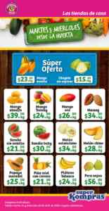 Ofertas Super Kompras Martes y Miércoles desde la Huerta frutas y verduras 14 y 15 de abril 2026 Imagen de la promo