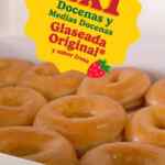 Fin de semana Krispy Kreme: 2x1 en Docenas y medias Docenas Glaseadas Originales y sabor fresa