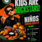 Día del Niño McCarthy's: los Niños comen Gratis