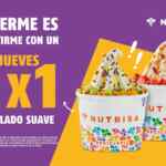 2x1 en helados suaves dobles los jueves en Nutrisa