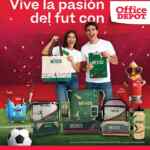 Folleto Vive la Pasión del Fut Office Depot Abril 2026 con hasta 50% de descuento y más