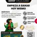 Folleto Vive la Pasión del Fut Office Depot Abril 2026 con hasta 50% de descuento y más