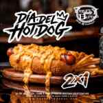Promoción Perros y Burros Día del Hot Dog 2026: 2x1 en Hot Dog hoy