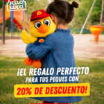 Mes del Niño Pollo Loco: 20% de descuento en Peluches Pollito Loco en su tienda en línea