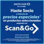 En Sam's Club 10% de ahorro en productos seleccionados con Scan&Go En Sam's Club 10% de ahorro en productos seleccionados con Scan&Go