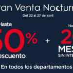 Gran Venta Nocturna Sears: Hasta 50% de descuento y hasta 20 msi