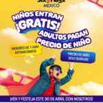 Día del Niño Six Flags: Niños entran GRATIS y adultos a precio de niño