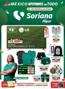 Folleto semanal en México apoyamos con todo en Soriana al 22 de abril 2026 Imagen de la promo