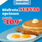Nuevos Favoritos IHOP desde $109 de lunes a viernes todo el día