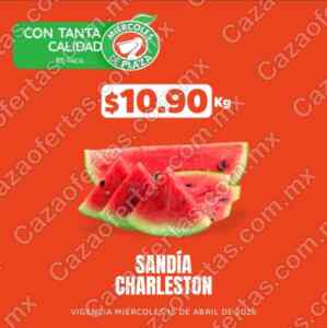 Miércoles de Plaza 15 de abril: frutas y verduras en la Comer y Fresko Imagen de la promo