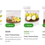 Bodega Aurrera Tianguis de frutas y verduras Precio Bodega al 14 de mayo 2026