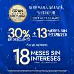 Venta Nocturna Gran Chapur: Hasta 30% de descuento + hasta 18 msi hoy