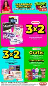 Folleto HEB semanal al 28 de mayo 2026 con ofertas de 2x1, 3x2, Productos Gratis y más Imagen de la promo