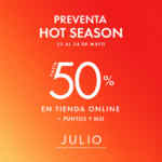 Preventa Hot Season Julio: Hasta 50% de descuento + puntos y msi hoy