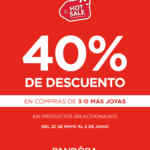 Pandora Hot Sale 2026: Hasta 40% de descuento en joyas