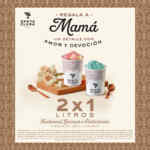 Promo Santa Clara Día de las Madres: 2x1 en litros de helado
