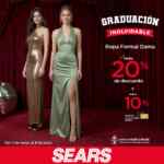 Graduación Sears: Hasta 20% de descuento + hasta 10% adicional en Ropa formal dama