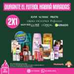 2x1 en productos seleccionados en Del Sol y Woolworth