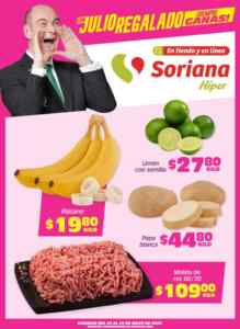 Folleto Julio Regalado Soriana fin de semana al 25 de mayo 2026 Imagen de la promo